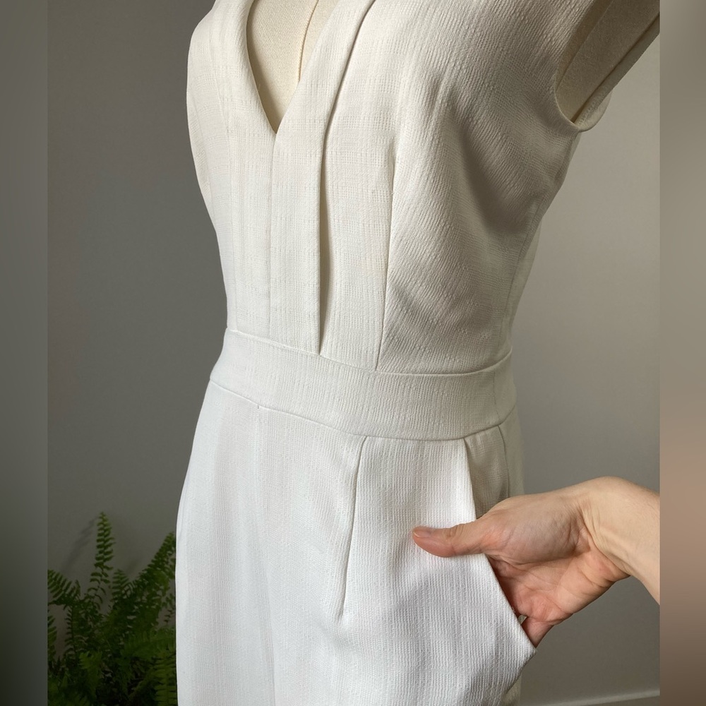 Adelyn Rae white jumpsuit  XS - Picture 4 of 11